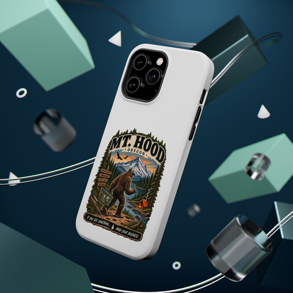 Mt. Hood Oregon Sasquatch Phone Case — Magnetic Impact-Resistant