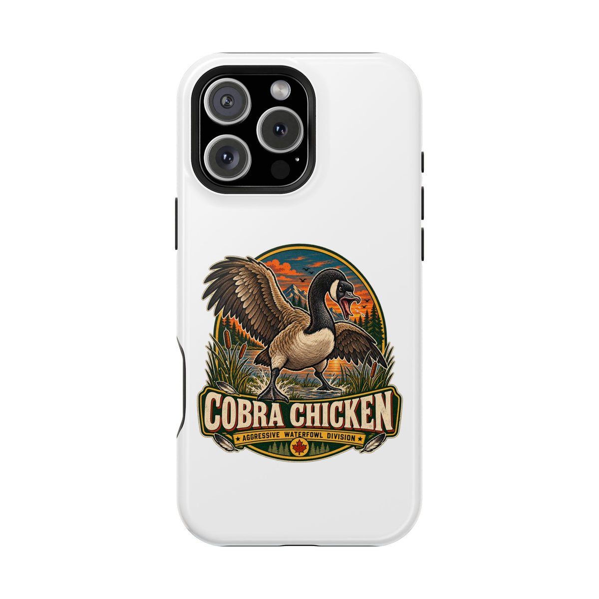 Cobra Chicken Magnetic Impact-Resistant Phone Case