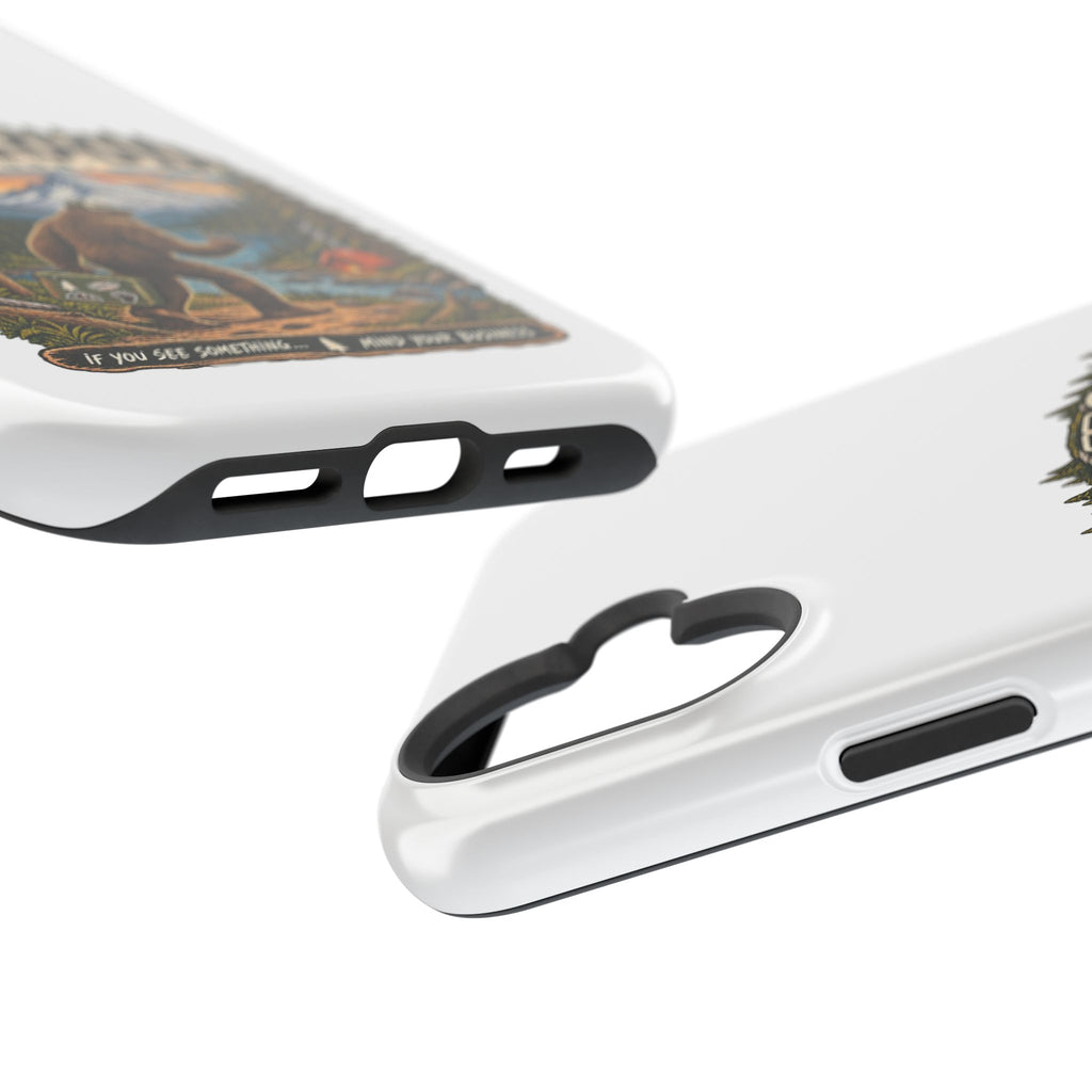 Mt. Hood Oregon Sasquatch Phone Case — Magnetic Impact-Resistant