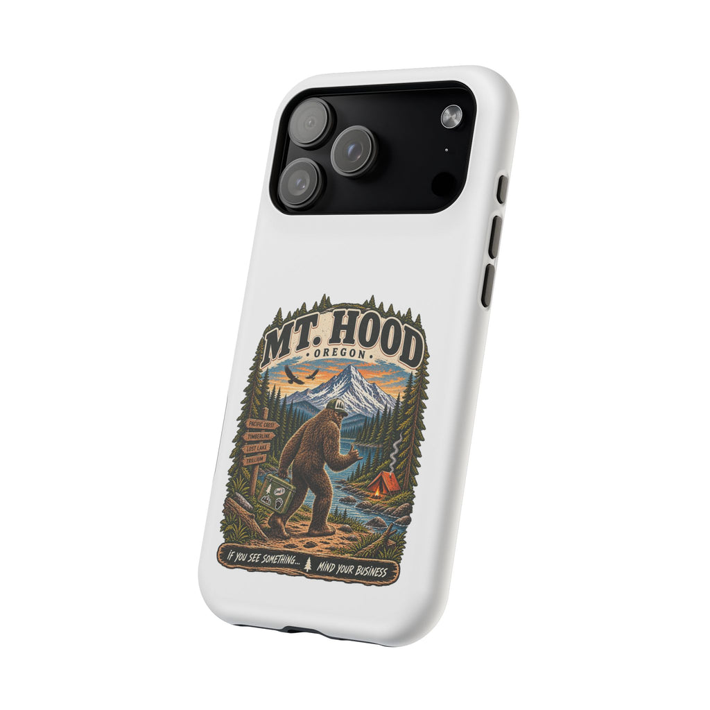 Mt. Hood Oregon Sasquatch Phone Case — Magnetic Impact-Resistant