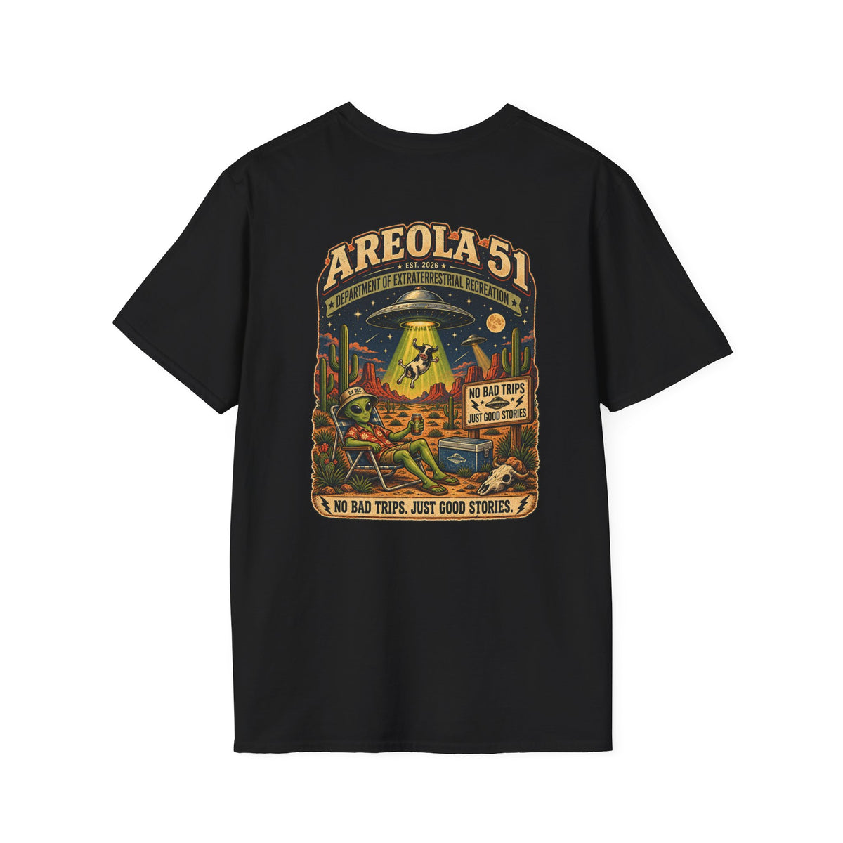 Area 51 Alien Abduction T-Shirt