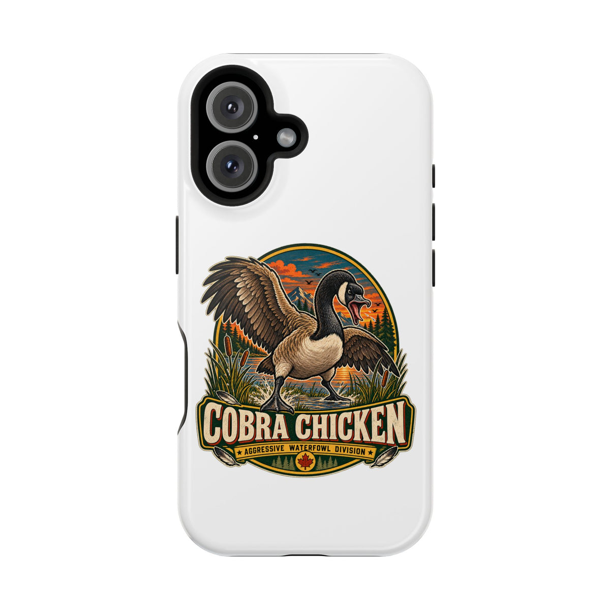 Cobra Chicken Magnetic Impact-Resistant Phone Case