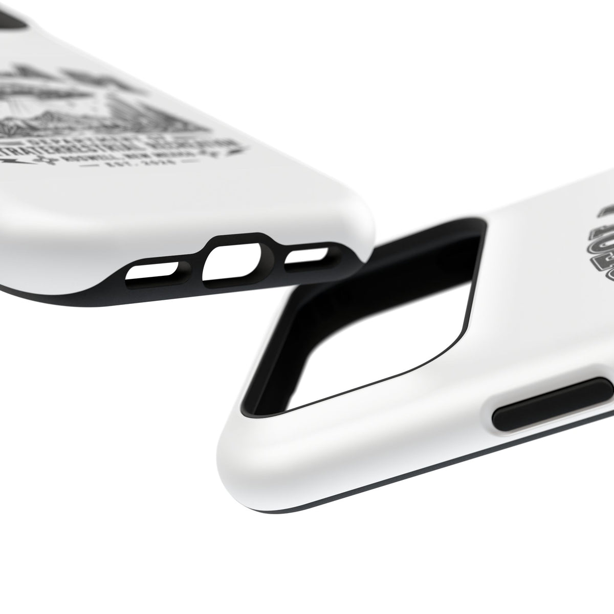 Areola 51 Magnetic Impact-Resistant Phone Case — Retro UFO Roswell Design