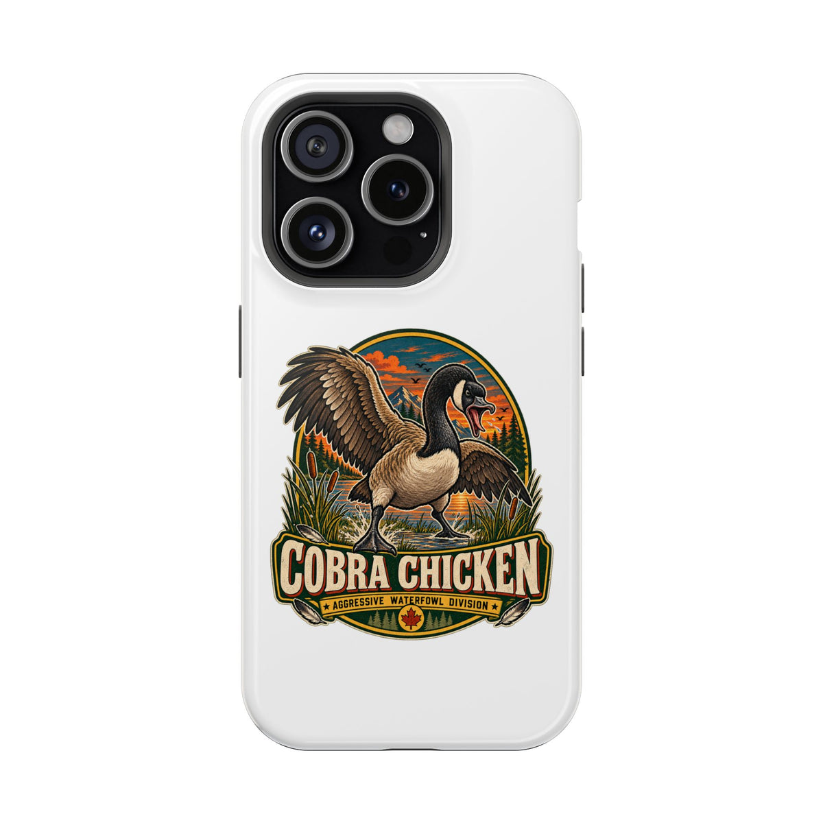 Cobra Chicken Magnetic Impact-Resistant Phone Case