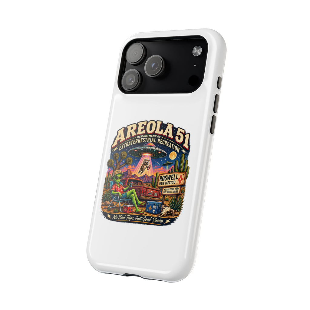 Areola 51 retro Magnetic Impact-Resistant Phone Case