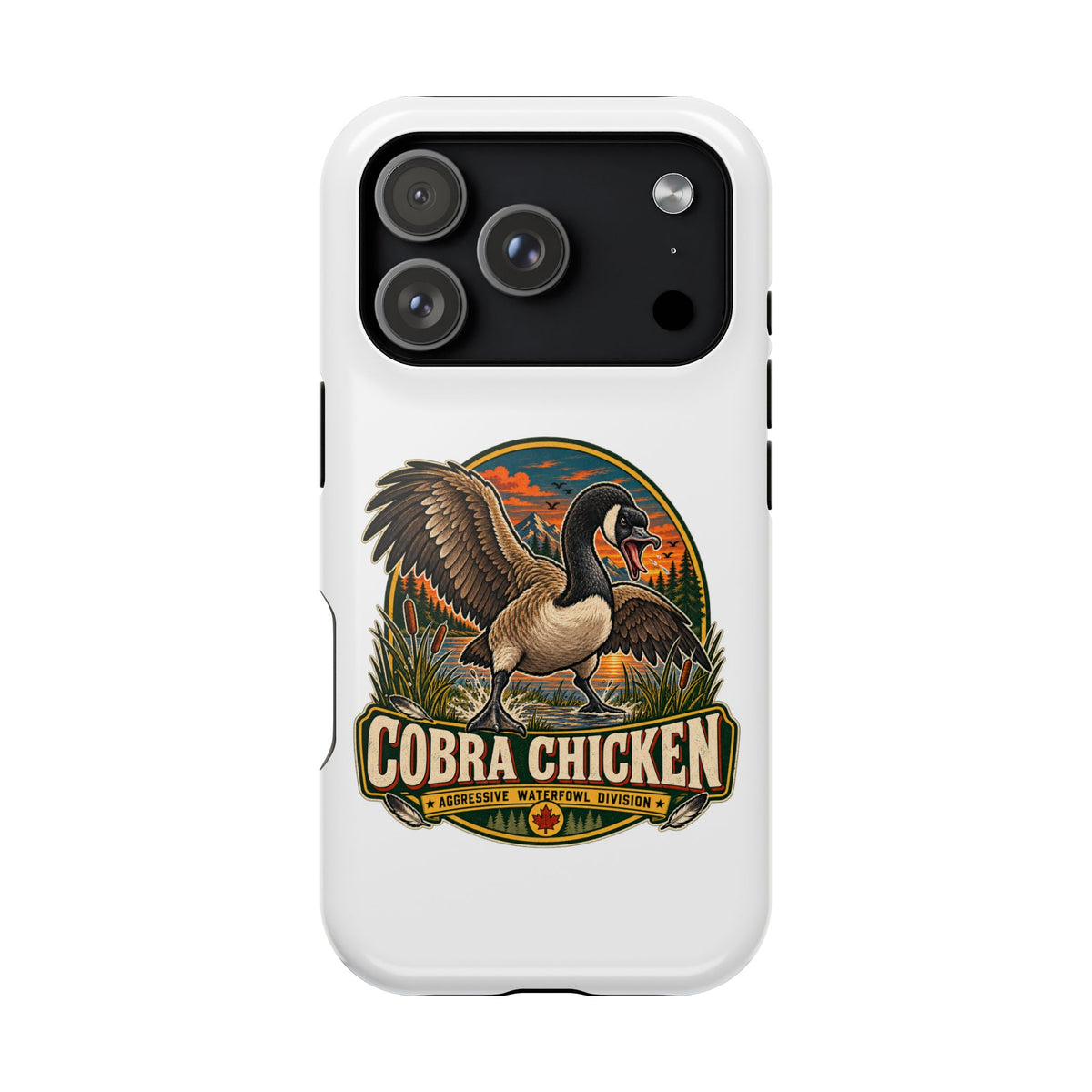 Cobra Chicken Magnetic Impact-Resistant Phone Case