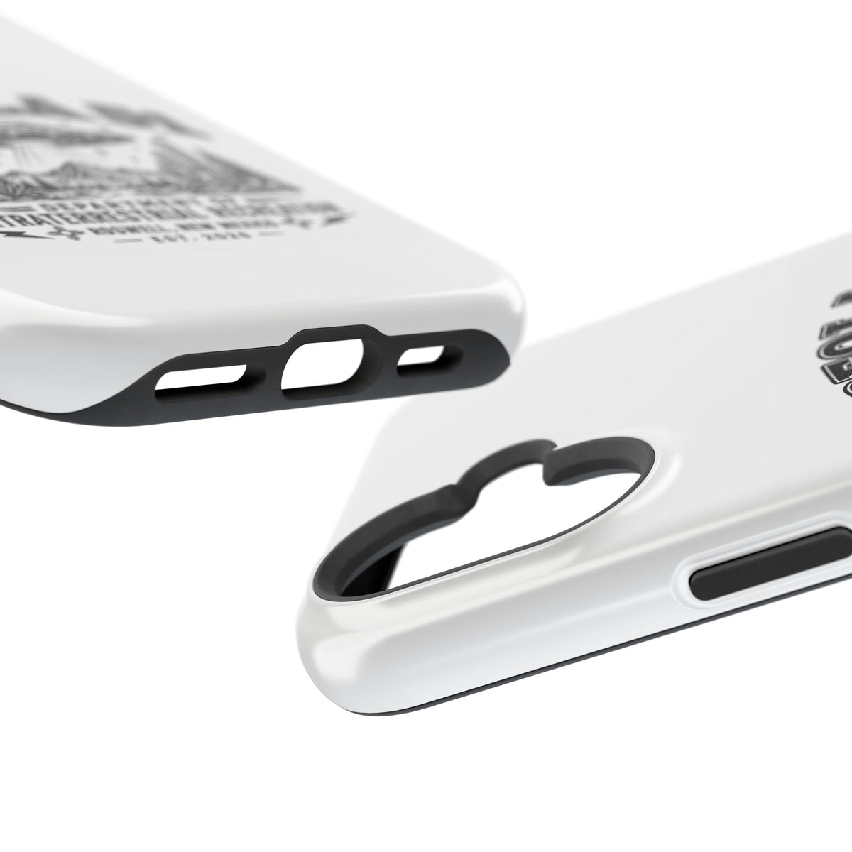 Areola 51 Magnetic Impact-Resistant Phone Case — Retro UFO Roswell Design