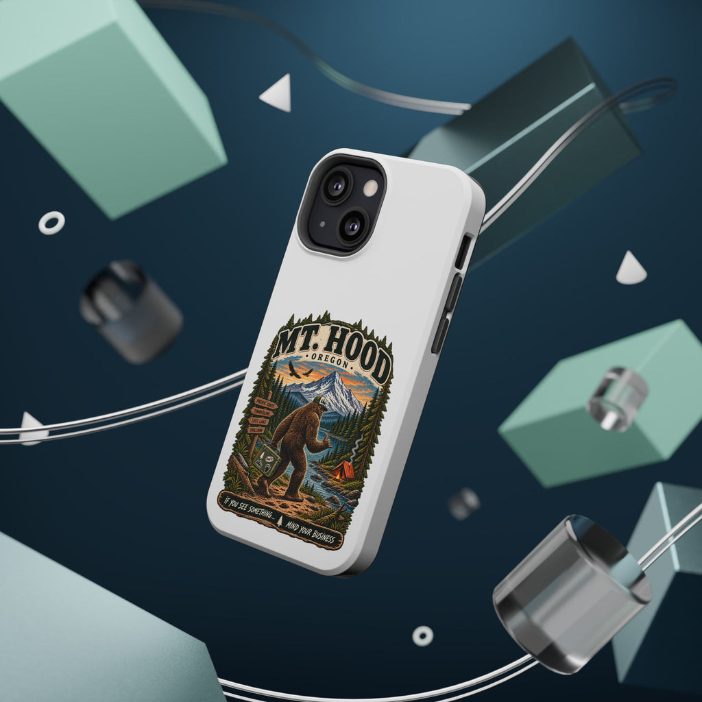 Mt. Hood Oregon Sasquatch Phone Case — Magnetic Impact-Resistant