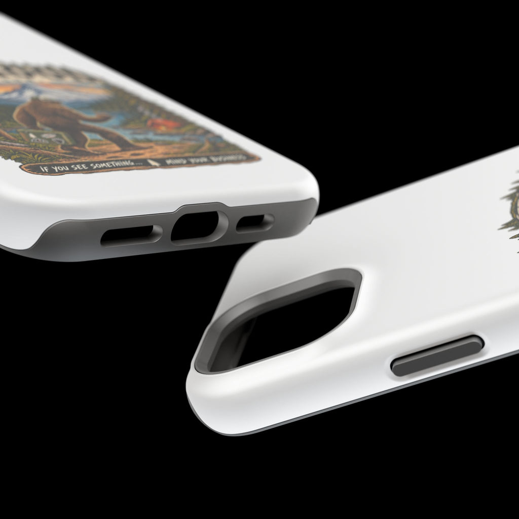 Mt. Hood Oregon Sasquatch Phone Case — Magnetic Impact-Resistant