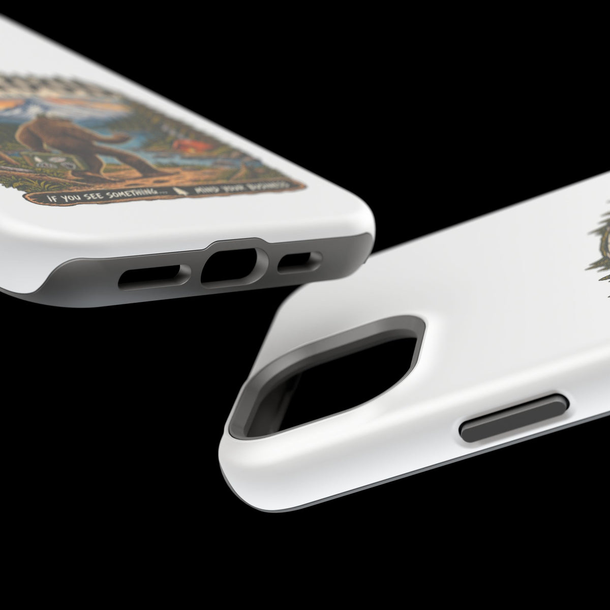 Mt. Hood Oregon Sasquatch Phone Case — Magnetic Impact-Resistant