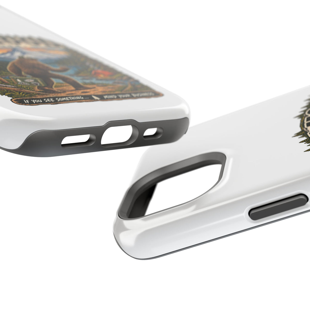 Mt. Hood Oregon Sasquatch Phone Case — Magnetic Impact-Resistant
