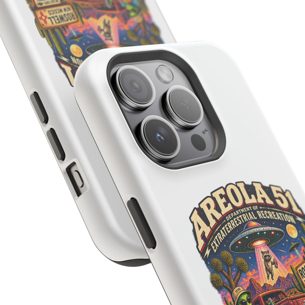 Areola 51 retro Magnetic Impact-Resistant Phone Case