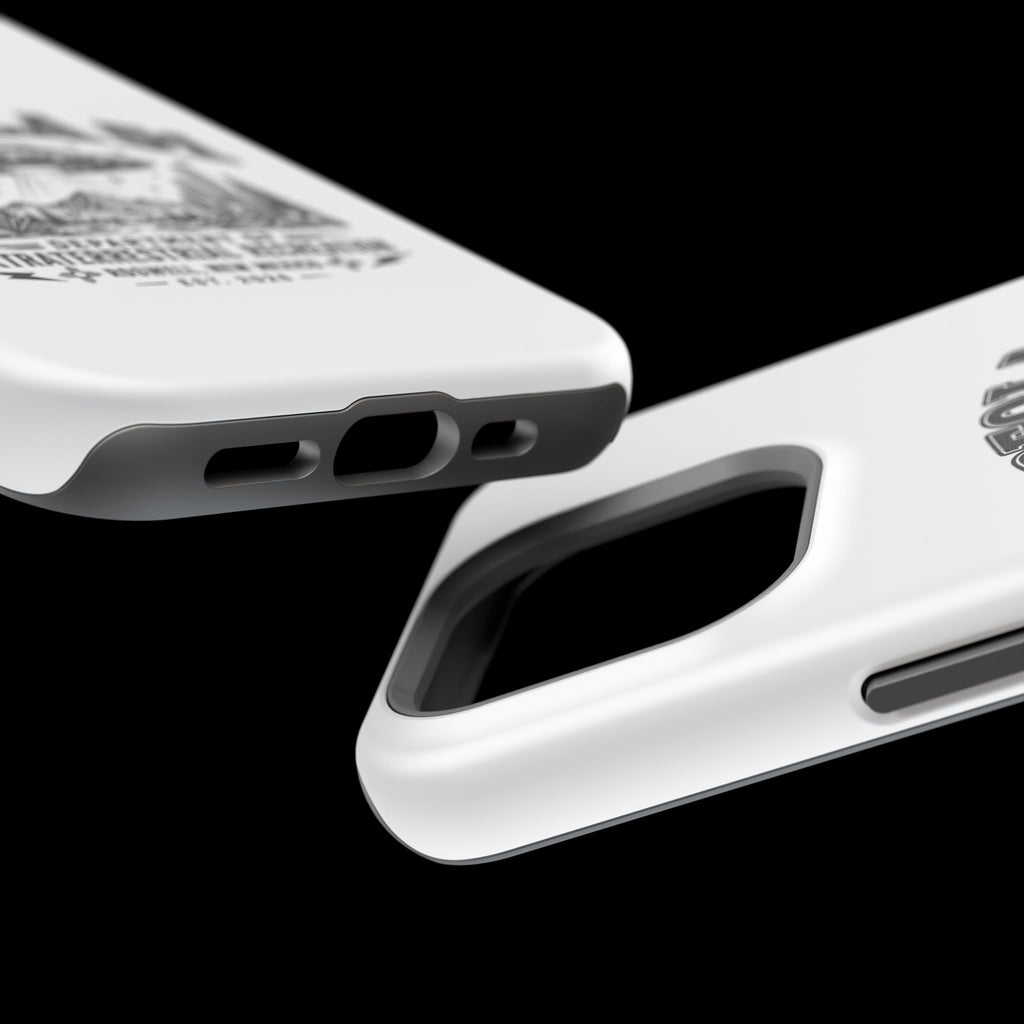 Areola 51 Magnetic Impact-Resistant Phone Case — Retro UFO Roswell Design