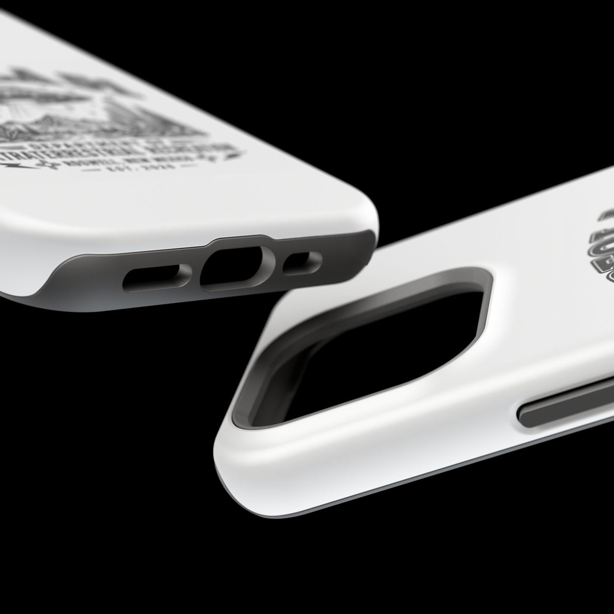Areola 51 Magnetic Impact-Resistant Phone Case — Retro UFO Roswell Design