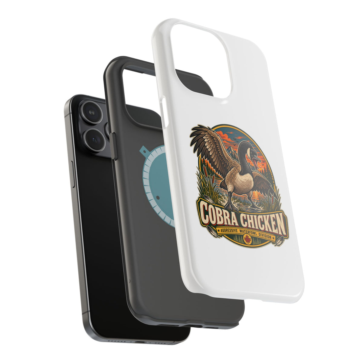 Cobra Chicken Magnetic Impact-Resistant Phone Case