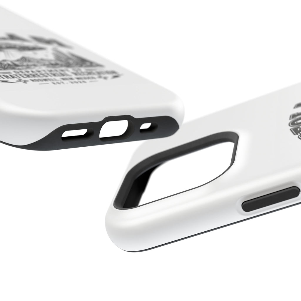 Areola 51 Magnetic Impact-Resistant Phone Case — Retro UFO Roswell Design