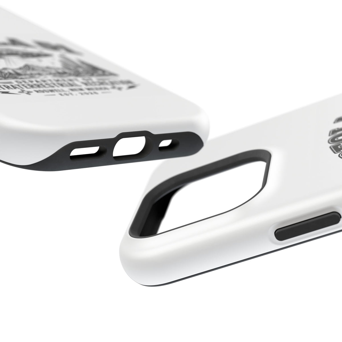 Areola 51 Magnetic Impact-Resistant Phone Case — Retro UFO Roswell Design