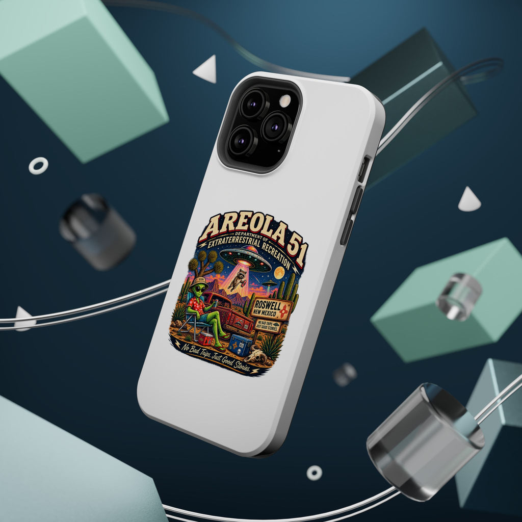 Areola 51 retro Magnetic Impact-Resistant Phone Case