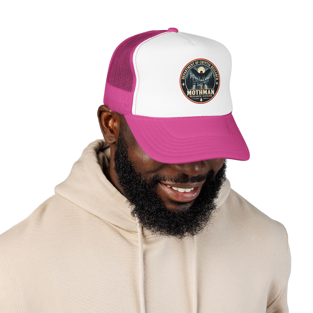 Mothman Department of Cryptid Research Foam Trucker Hat