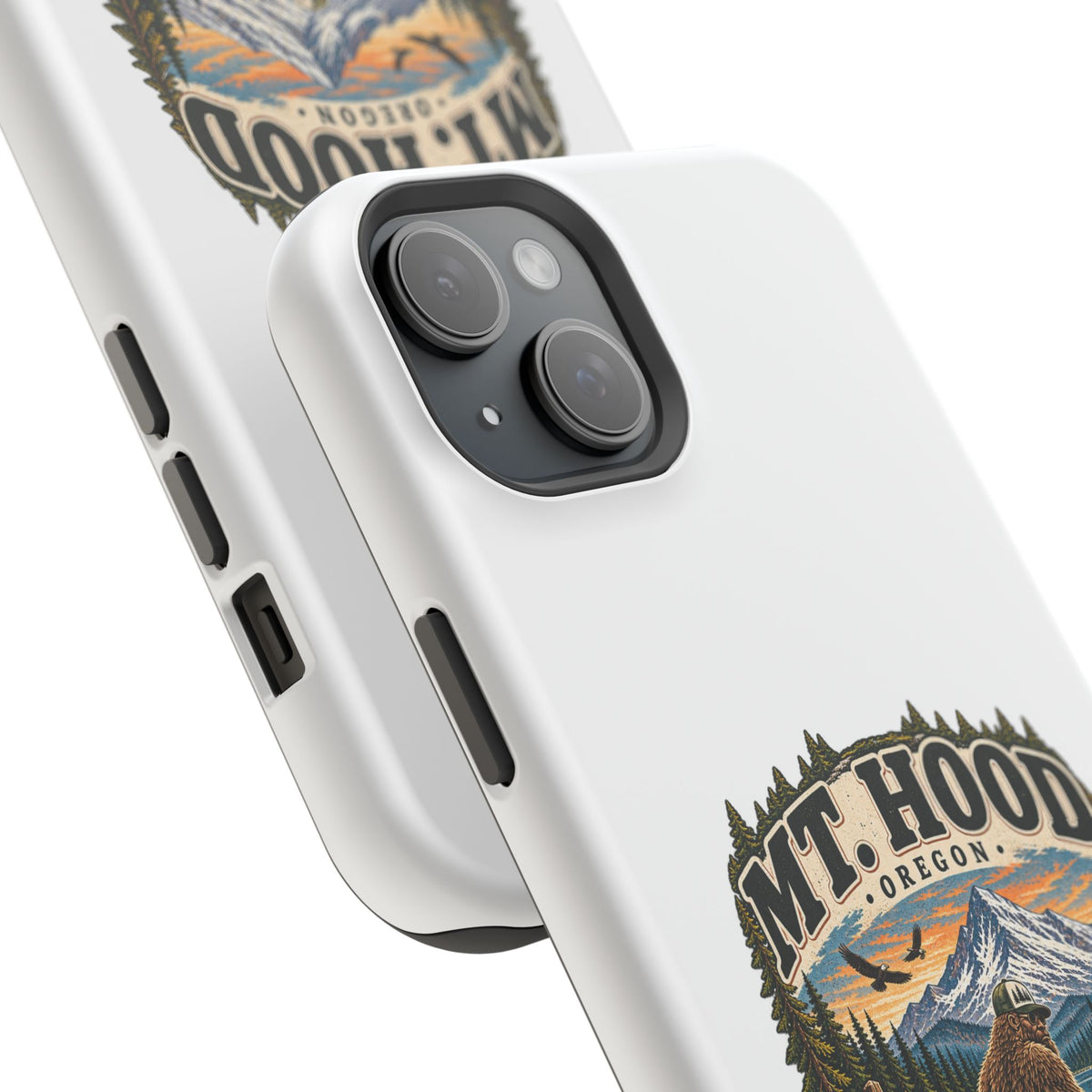 Mt. Hood Oregon Sasquatch Phone Case — Magnetic Impact-Resistant