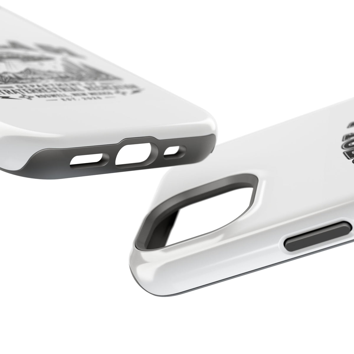 Areola 51 Magnetic Impact-Resistant Phone Case — Retro UFO Roswell Design