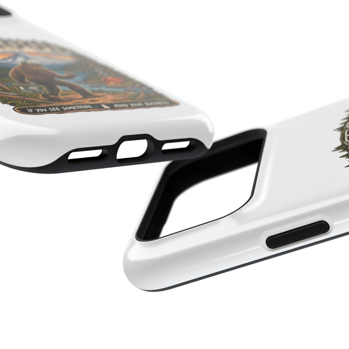 Mt. Hood Oregon Sasquatch Phone Case — Magnetic Impact-Resistant