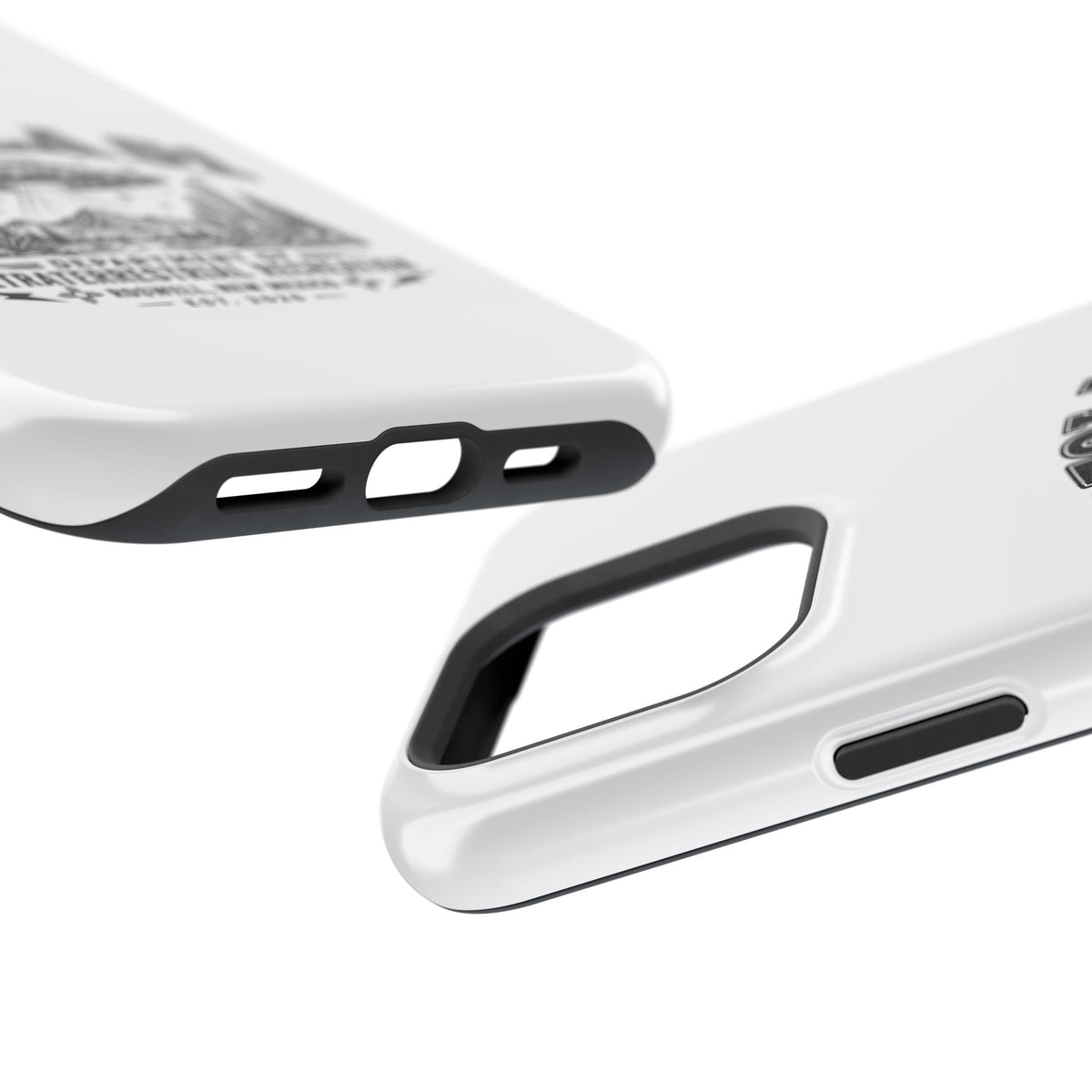 Areola 51 Magnetic Impact-Resistant Phone Case — Retro UFO Roswell Design