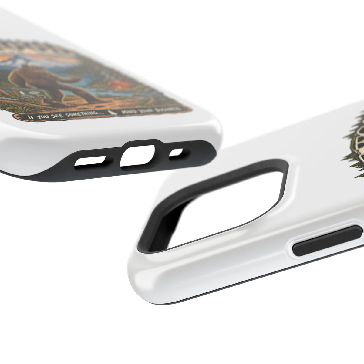 Mt. Hood Oregon Sasquatch Phone Case — Magnetic Impact-Resistant