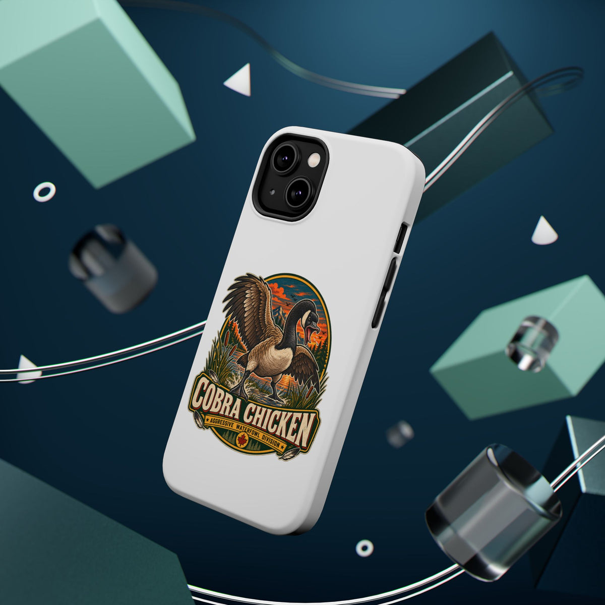 Cobra Chicken Magnetic Impact-Resistant Phone Case