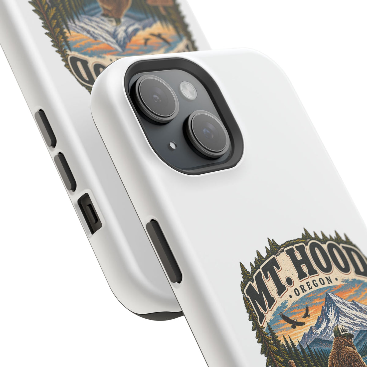 Mt. Hood Oregon Sasquatch Phone Case — Magnetic Impact-Resistant
