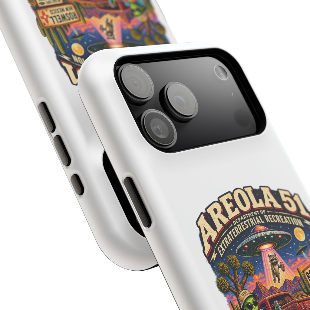 Areola 51 retro Magnetic Impact-Resistant Phone Case