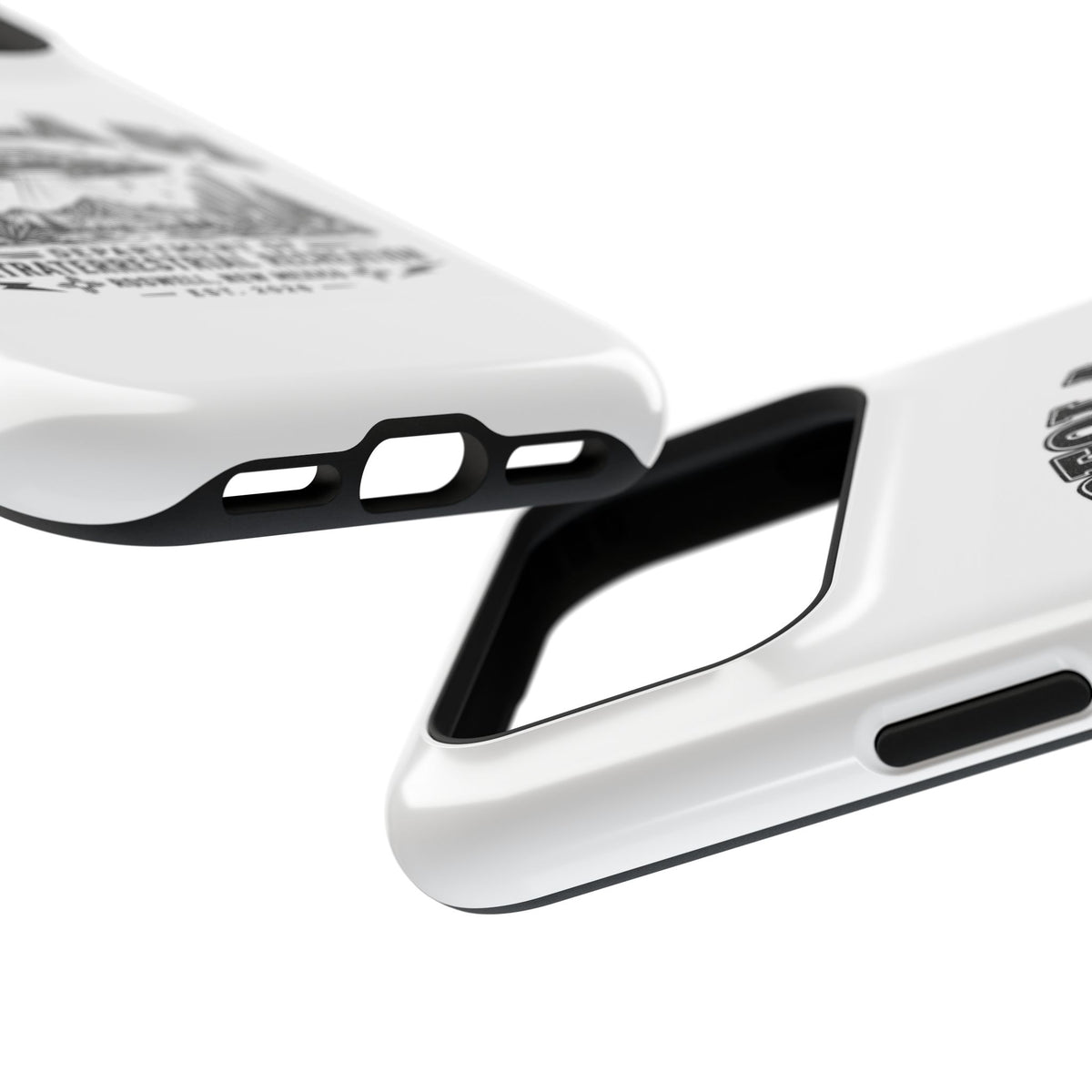 Areola 51 Magnetic Impact-Resistant Phone Case — Retro UFO Roswell Design