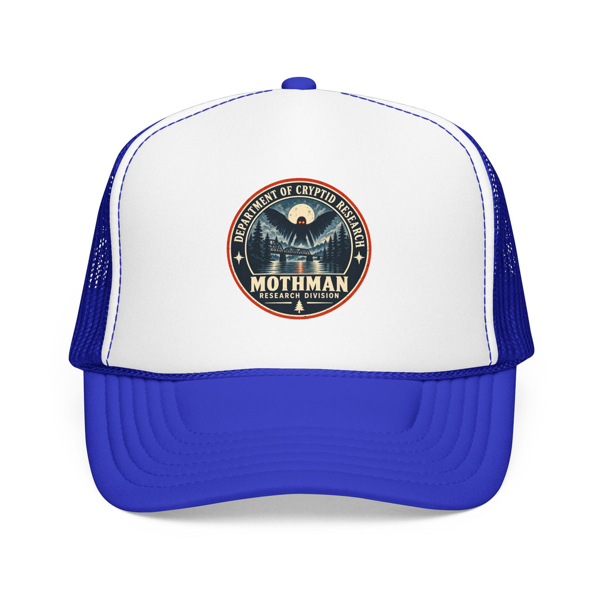Mothman Department of Cryptid Research Foam Trucker Hat