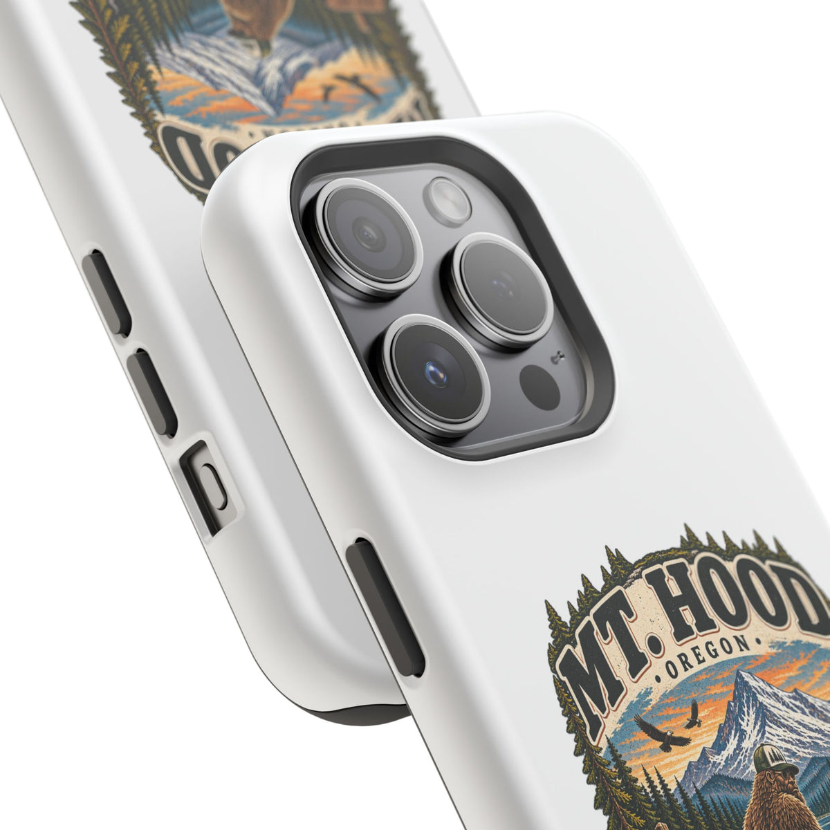 Mt. Hood Oregon Sasquatch Phone Case — Magnetic Impact-Resistant