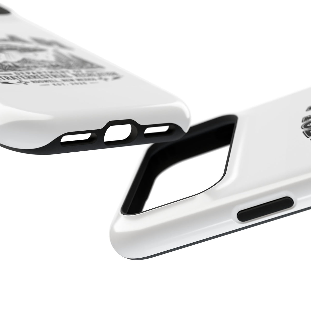 Areola 51 Magnetic Impact-Resistant Phone Case — Retro UFO Roswell Design