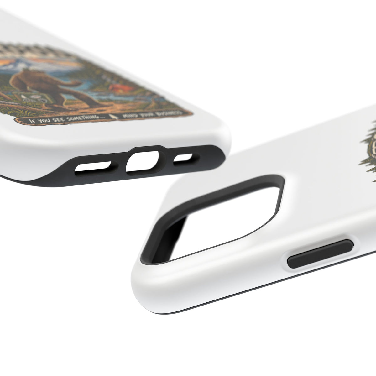 Mt. Hood Oregon Sasquatch Phone Case — Magnetic Impact-Resistant