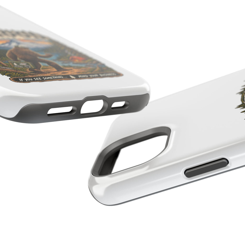 Mt. Hood Oregon Sasquatch Phone Case — Magnetic Impact-Resistant