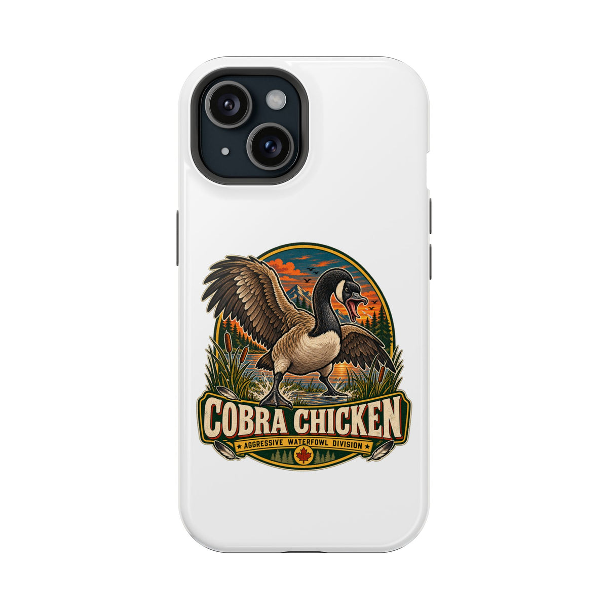 Cobra Chicken Magnetic Impact-Resistant Phone Case