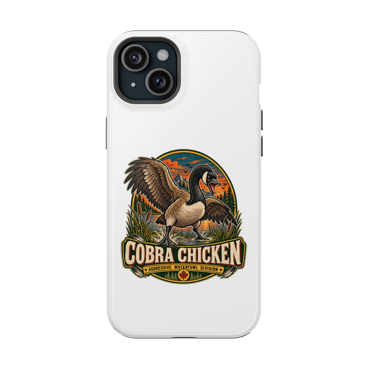 Cobra Chicken Magnetic Impact-Resistant Phone Case