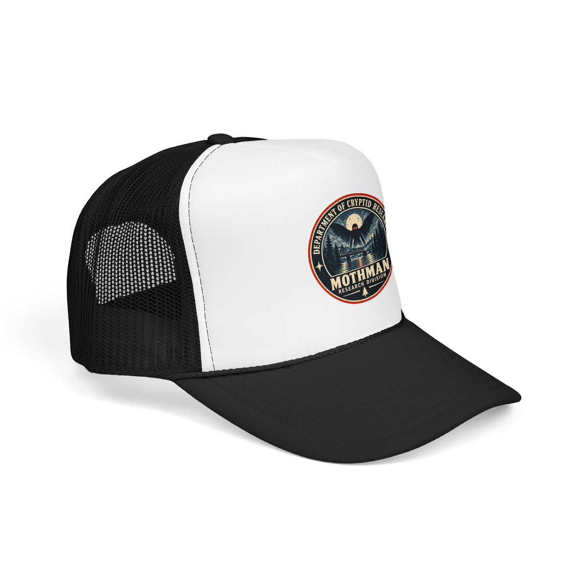 Mothman Department of Cryptid Research Foam Trucker Hat