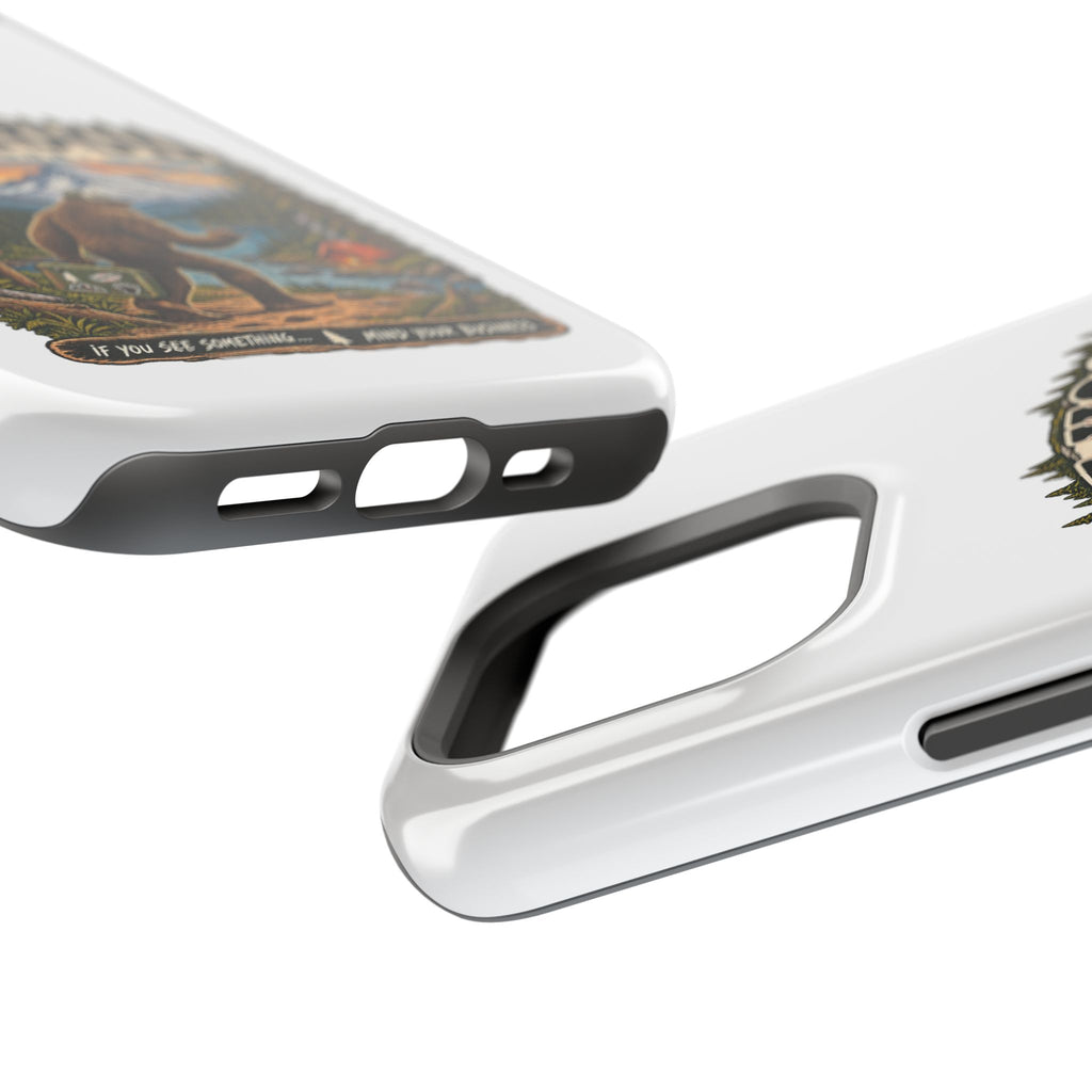 Mt. Hood Oregon Sasquatch Phone Case — Magnetic Impact-Resistant
