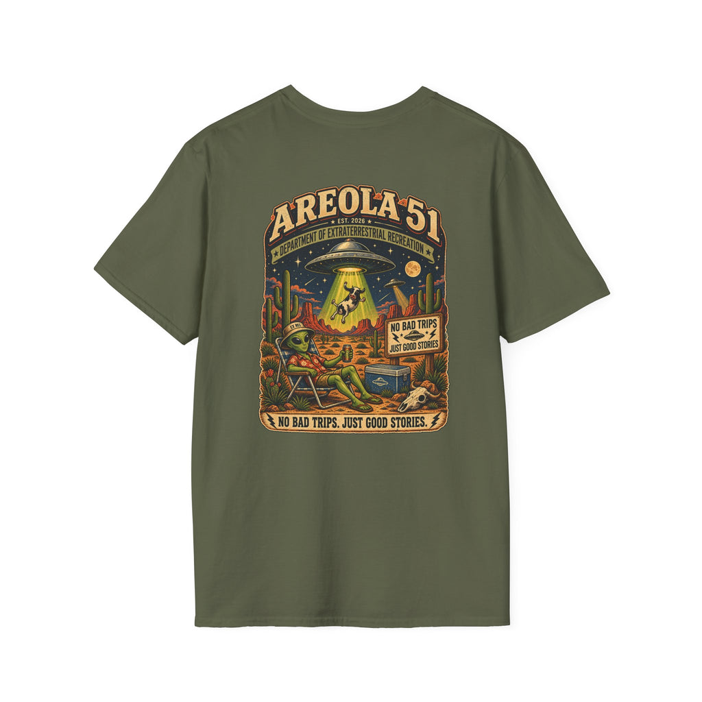 Area 51 Alien Abduction T-Shirt