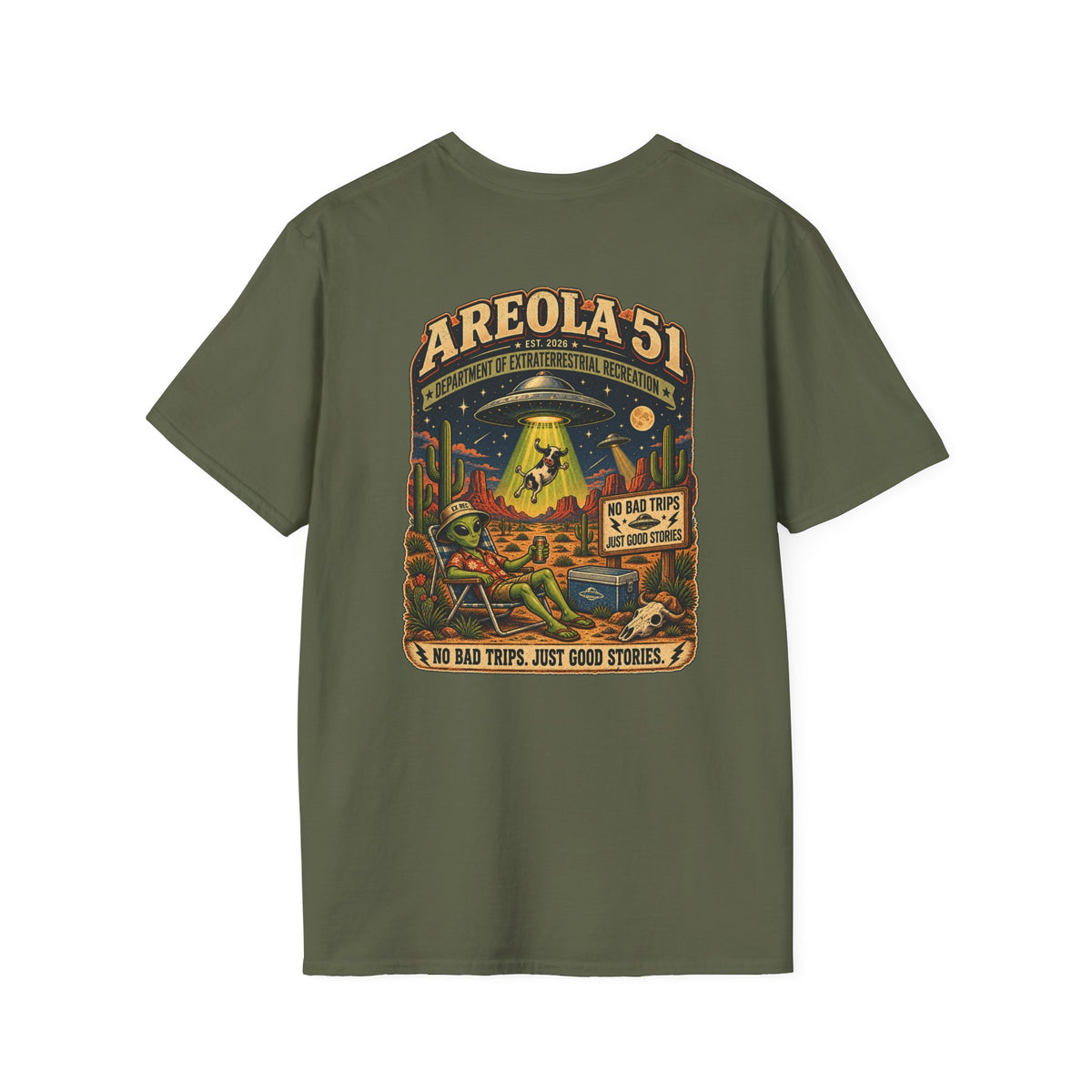 Area 51 Alien Abduction T-Shirt